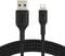 Фото - Кабель Belkin Braided USB-Lightning, 1м Black (CAA002BT1MBK) | click.ua