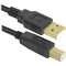 Фото - Кабель Defender USB04-06PRO USB 2.0 AM-BM 1.8 м, черный (87430) | click.ua