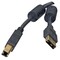 Фото - Кабель Defender USB04-06PRO USB 2.0 AM-BM 1.8 м, черный (87430) | click.ua
