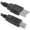 Фото - Кабель Defender USB04-10 USB 2.0 AM-BM 3 м, черный (83764) | click.ua