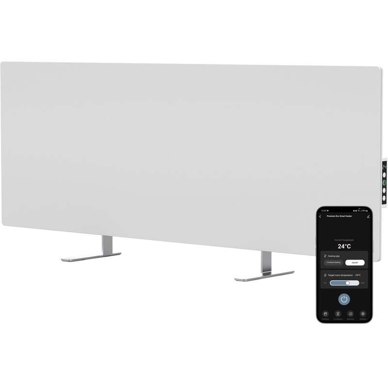Інфрачервоний обігрівач AENO Premium Eco Smart Heater LED White (AGH0003S)