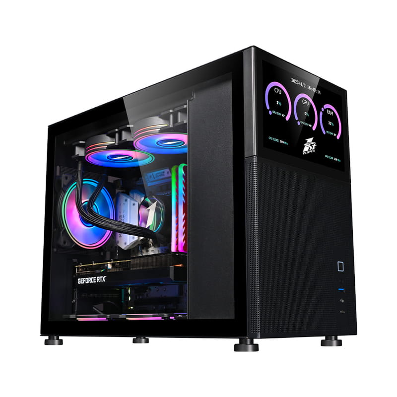Корпус 1stPlayer Mi6-EV Black без БП
