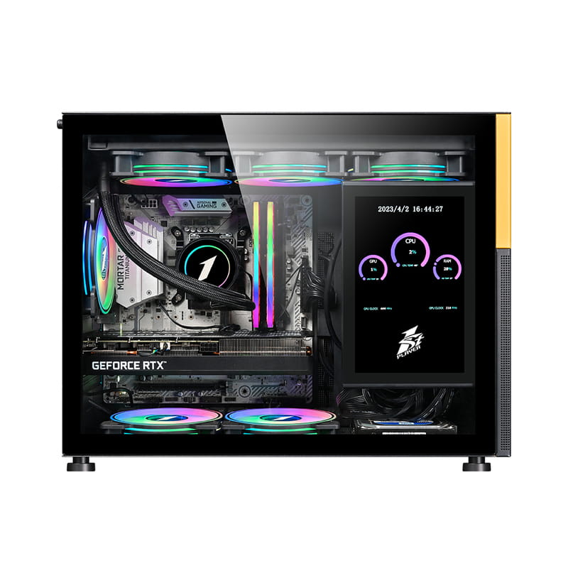 Корпус 1stPlayer Mi6-EV Black без БП