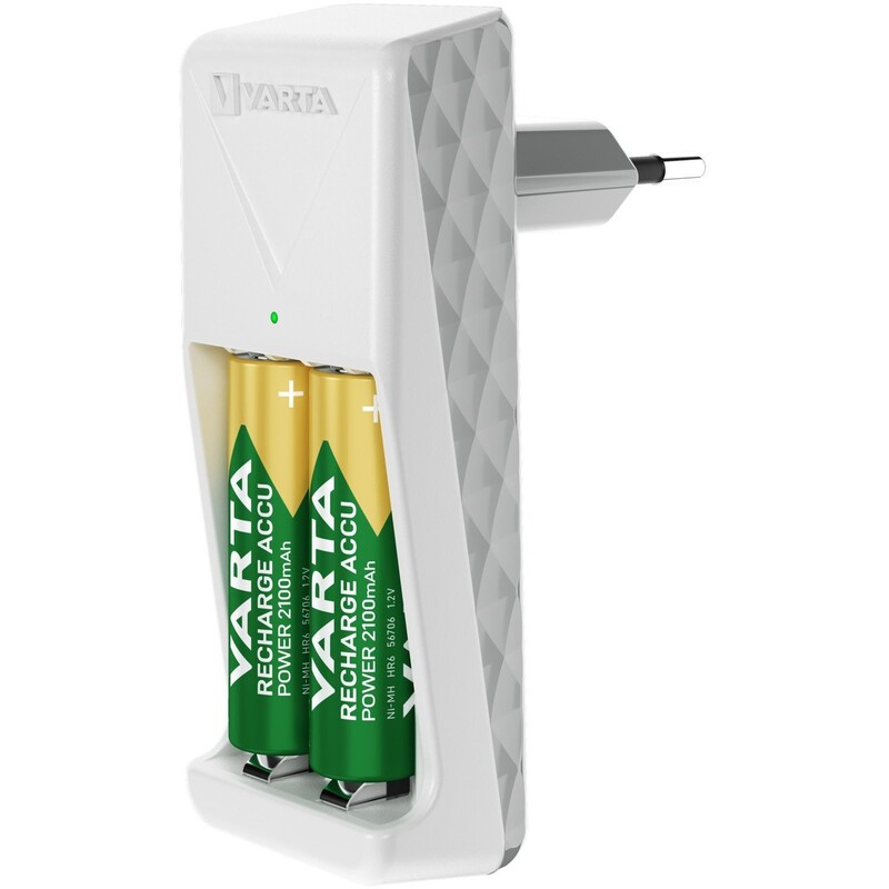 Зарядное устройство Varta Mini Charger 2xAA/ААА 1600mAh (57656101401)