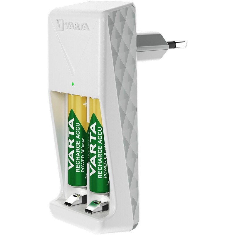 Зарядное устройство Varta Mini Charger 2xAA/ААА 1600mAh (57656101401)