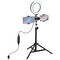 Фото - Кільцева USB LED-лампа Puluz PKT3037 6.2" + штатив 70 cм (PKT3037) | click.ua