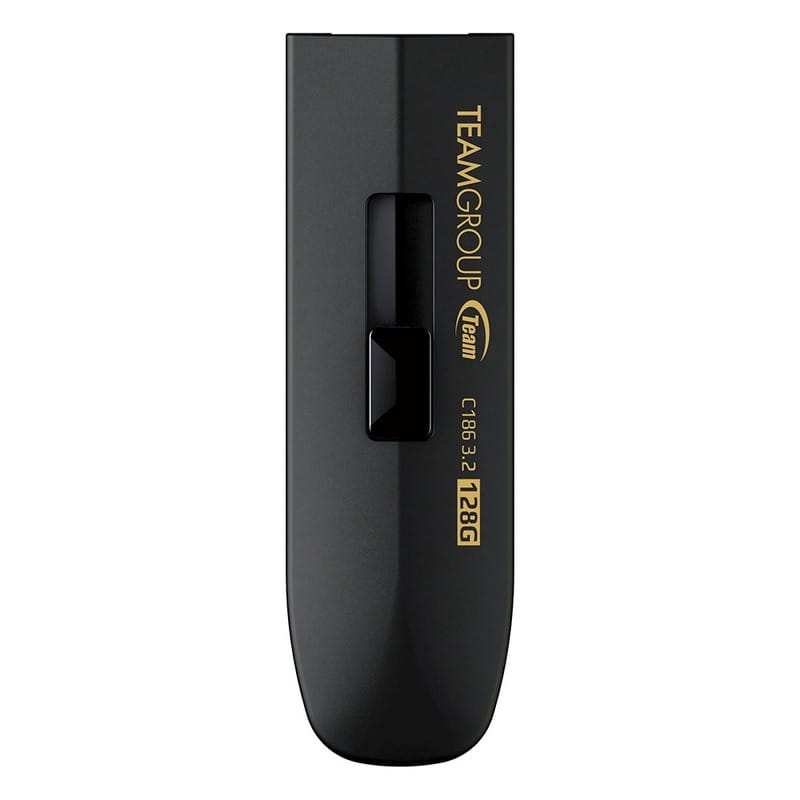 Флеш-накопичувач USB3.2 128GB Team C186 Black (TC1863128GB01)