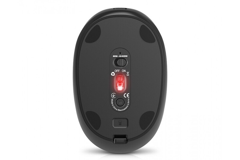 Миша бездротова REAL-EL RM-440W Black