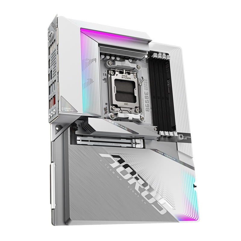 Материнская плата Gigabyte B650E A Stealth Ice Socket AM5