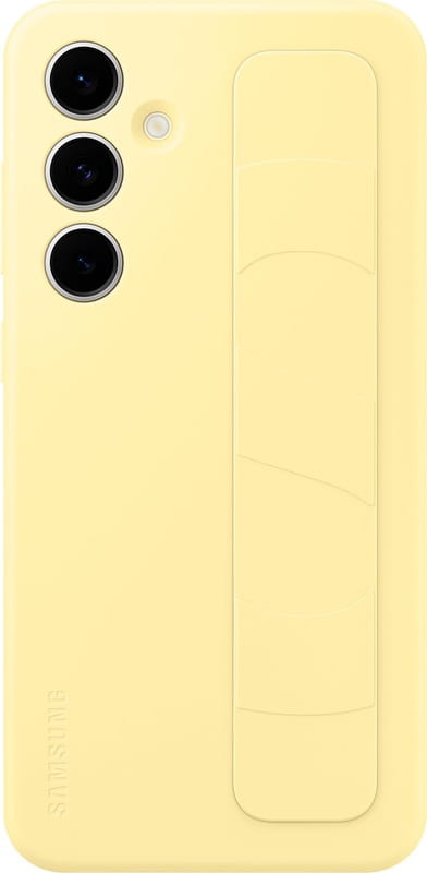 Чехол-накладка Samsung Standing Grip Case для Samsung Galaxy S24 FE SM-S721 Yellow (EF-GS721CYEGWW)