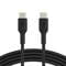 Фото - Кабель Belkin USB Type-C-USB Type-C, 2 м Black (CAB003BT2MBK) | click.ua