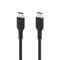 Фото - Кабель Belkin USB Type-C-USB Type-C, 2 м Black (CAB003BT2MBK) | click.ua