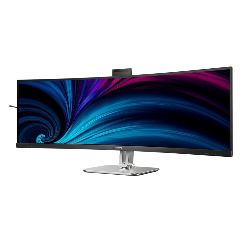 Монитор Philips 48.8" 49B2U6900CH/00 VA Black/Silver Curved