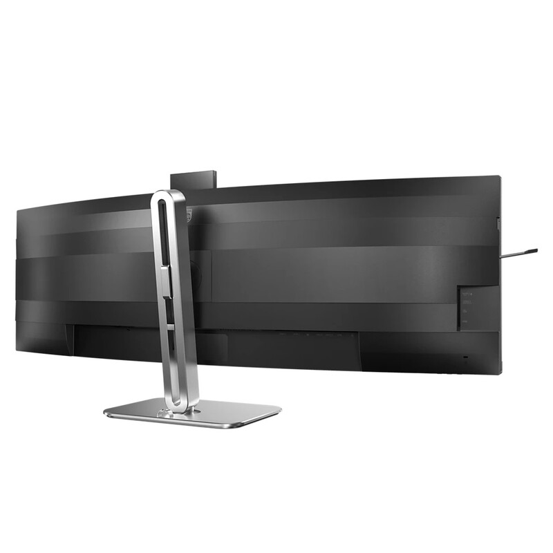 Монитор Philips 48.8" 49B2U6900CH/00 VA Black/Silver Curved
