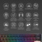 Фото - Клавіатура Ducky One 3 Mini Cherry MX Brown RGB UA USB Black (DKON2161ST-BUAPXCLAWSC1) | click.ua