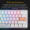 Фото - Клавиатура Ducky One 3 Mini Cherry MX Red RGB UA USB White (DKON2161ST-RUAPXPWWWSC1) | click.ua