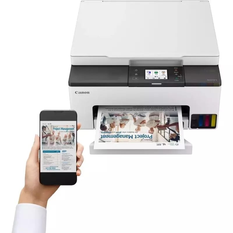 Багатофункційний пристрій А4 кол. Canon Maxify GX1040 Gray з Wi-Fi (6169C007)