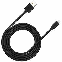 Кабель Canyon MFI-12 USB - Lightning (M/M) 2 м, Black (CNS-MFIC12B)