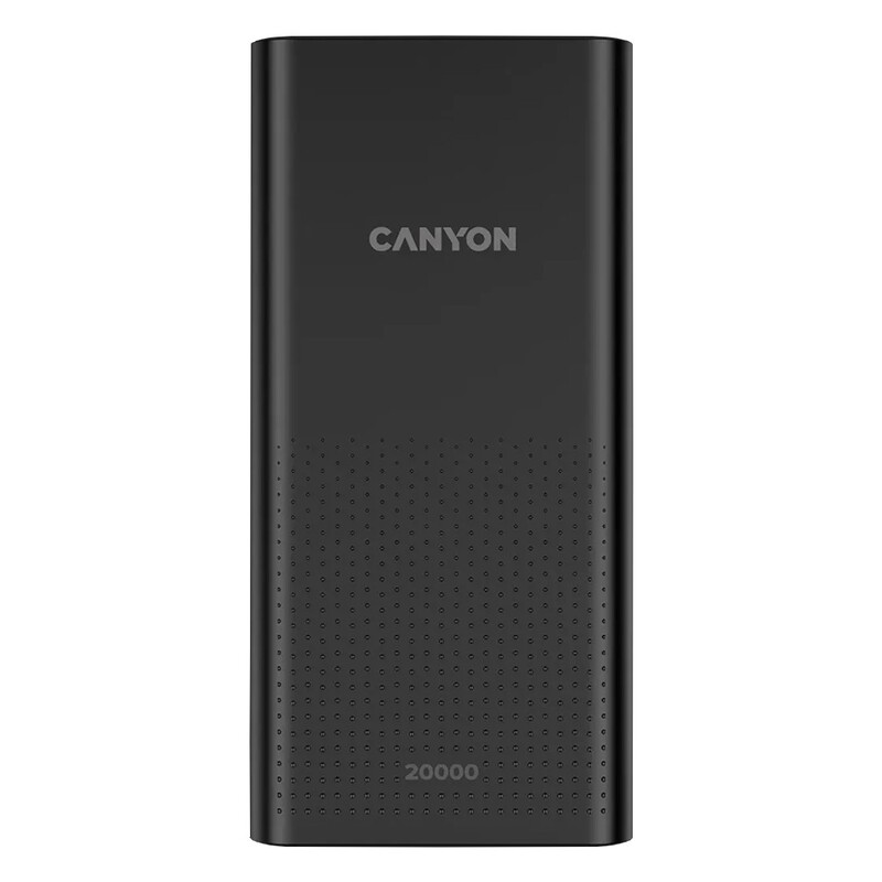 Універсальна мобільна батарея Canyon PB-2001 20000mAh Black (CNE-CPB2001B)