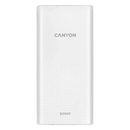 Універсальна мобільна батарея Canyon PB-2001 20000mAh White (CNE-CPB2001W)