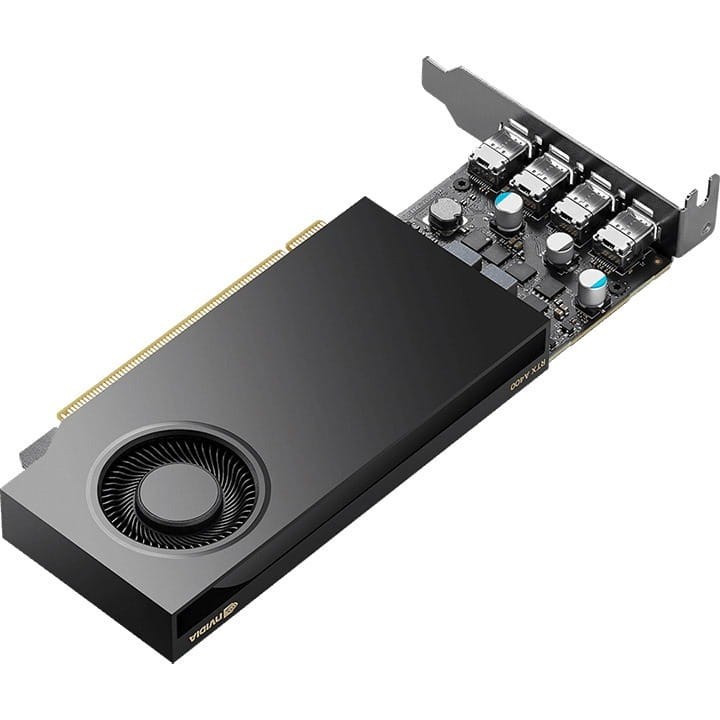 Видеокарта Quadro RTX A400 4GB GDDR6 PNY (VCNRTXA400-SB)