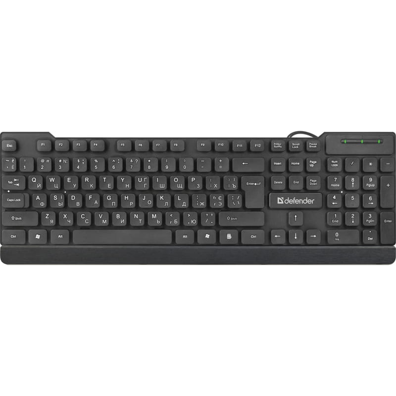 Клавиатура Defender Element HB-190 USB Black (45191)