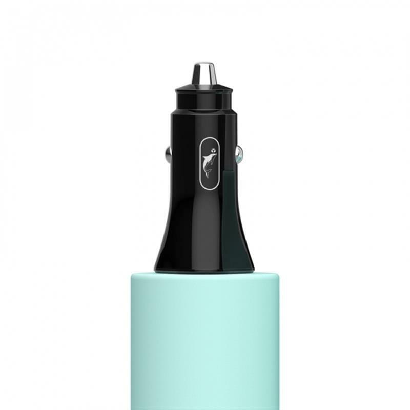 Автомобильное зарядное устройство SkyDolphin SZ16 PD+QC3.0 (2USB, 3.1A) Black (SDAZP-000090)