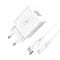 Фото - Зарядное устройство SkyDolphin SC30T (2USB, 2.1A) White (SDMZP-000113) + кабель Type-C | click.ua