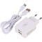 Фото - Зарядное устройство SkyDolphin SC30T (2USB, 2.1A) White (SDMZP-000113) + кабель Type-C | click.ua