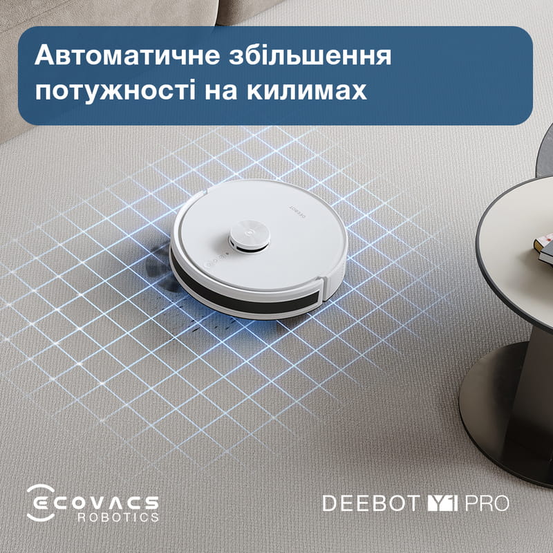Робот-пылесос Ecovacs Deebot Ozmo Y1 Pro White (DLX34 White)