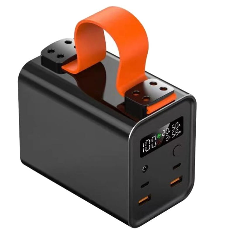 Универсальная мобильная батарея Atria 100W 60000mAh Black (WPD-101)