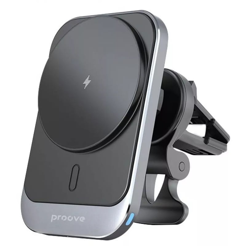 Беспроводное зарядное устройство Proove Square Magnetic Pro 15W Metallic Gray (WHSP15010004)
