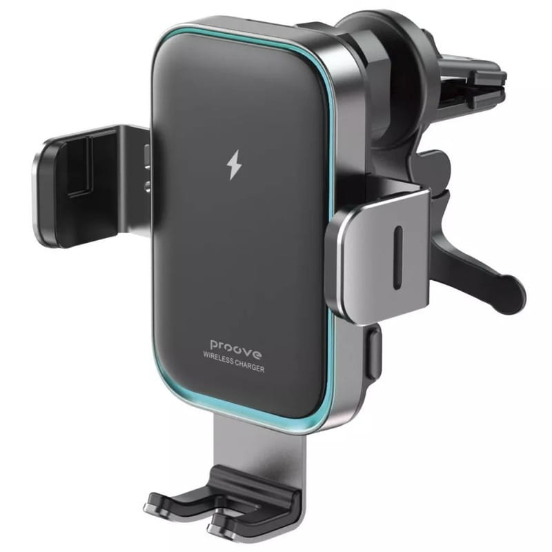 Беспроводное зарядное устройство Proove Triple Clamp Pro 15W Metallic Gray (WHTP15010004)