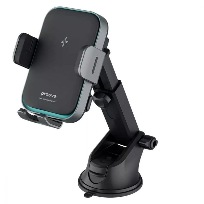 Беспроводное зарядное устройство Proove Triple Clamp Pro 15W Metallic Gray (WHTP15010004)