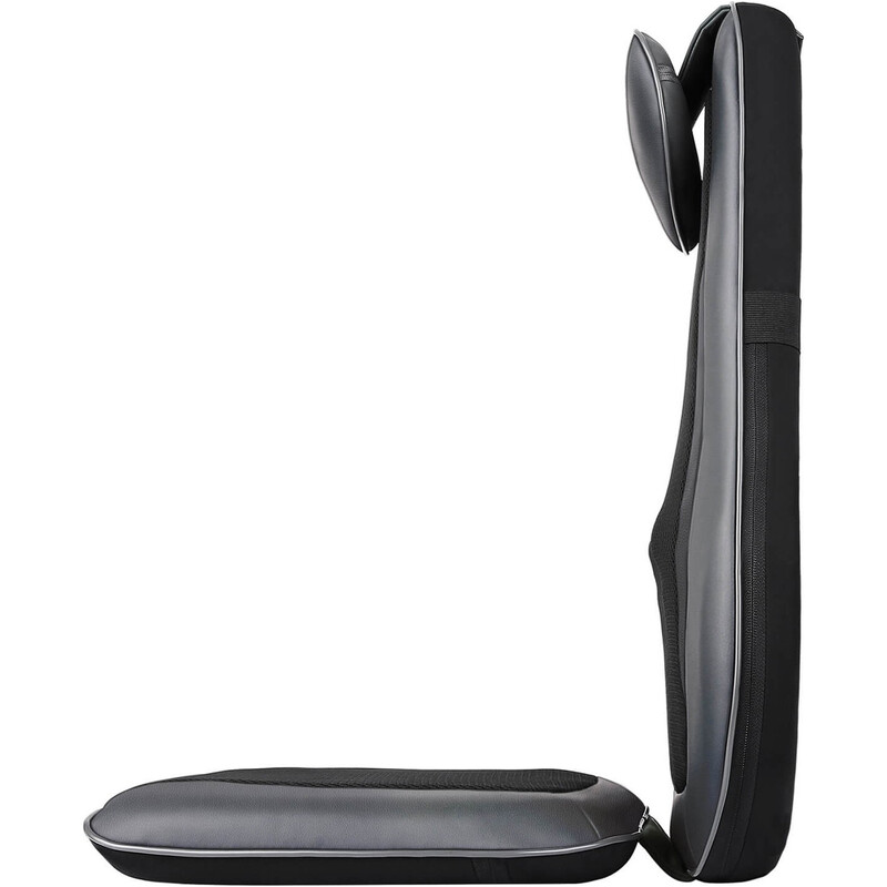 Масажна накидка на крісло Naipo Neck & Back Massager з підігрівом, вібрацією та функцією масажу Шіацу (MGBK-2606H)