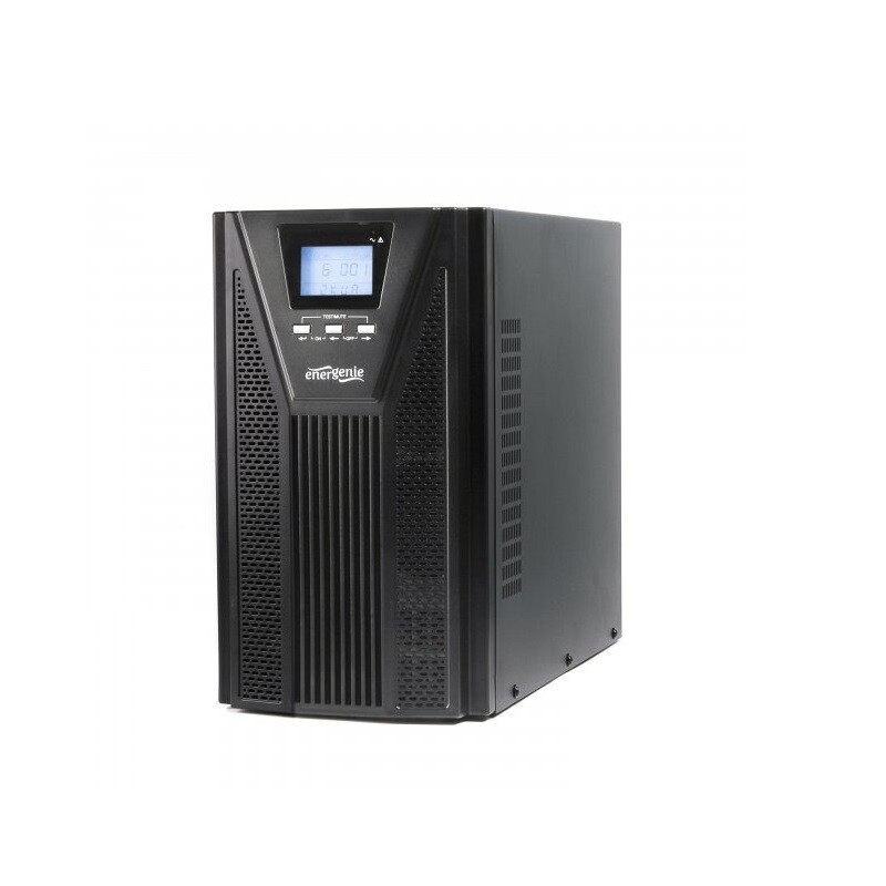 ИБП EnerGenie EG-UPSO-3000 3000VA, On-line, 3xIEC+2xSchuko, металл