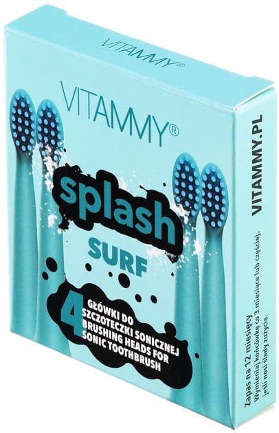 Набір насадок для зубної щітки Vitammy TH1811-4 Surf (4 шт.)