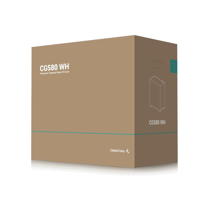 Корпус DeepCool CG580 White (R-CG580-WHNDA0-G-1) без БЖ