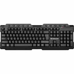 Клавіатура бездротова Defender Element HB-195 UKR Black (45189)