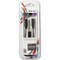 Фото - Аудио-кабель Defender Audio 3.5 мм - 2x3.5 мм (M/F), черный, 0.12 м (63001) | click.ua