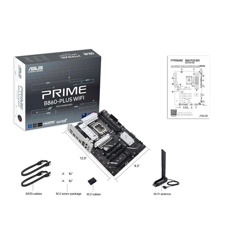 Материнская плата Asus Prime B860-Plus WiFi Socket 1851