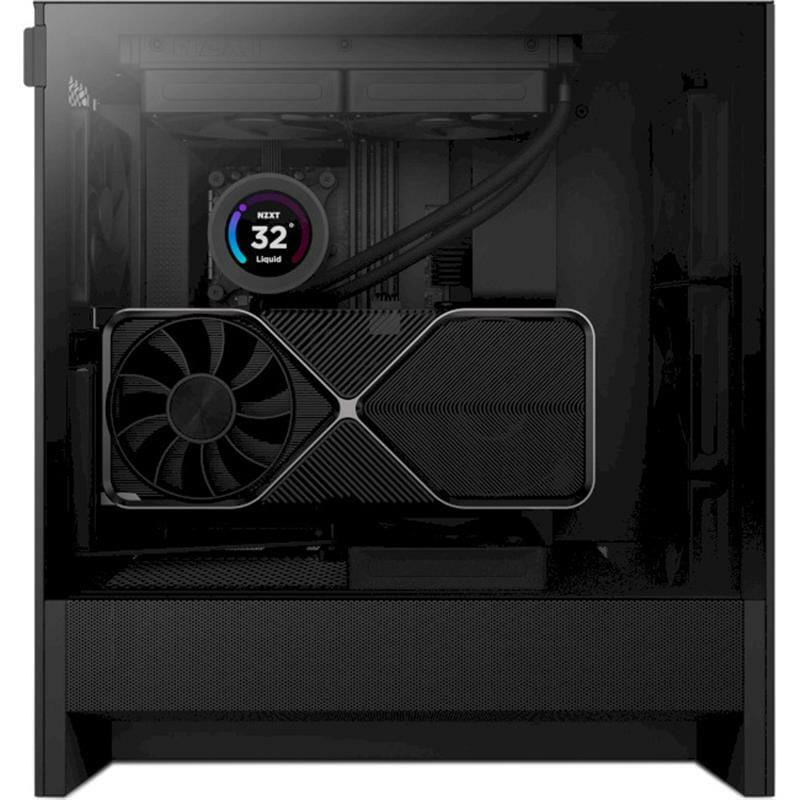 Корпус NZXT H5 Flow Black (CC-H52FB-01) без БП