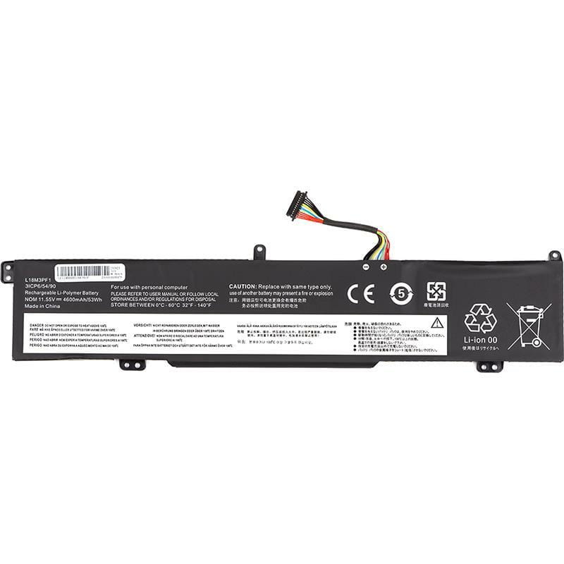 АКБ PowerPlant для ноутбука Lenovo Ideapad L340 Gaming (L18M3PF1) 11.55V 4600mAh (NB482153)