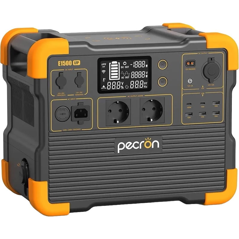 Зарядна станція Pecron E1500LFP 1536Wh, 2200W