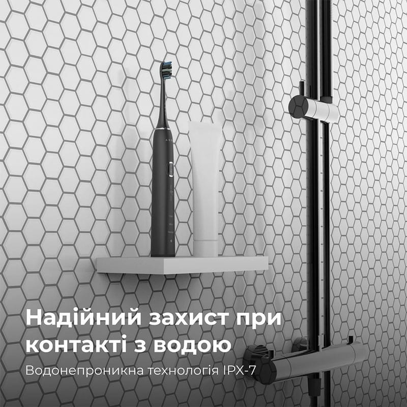Зубная электрощетка AENO DB4 Black (ADB0004)