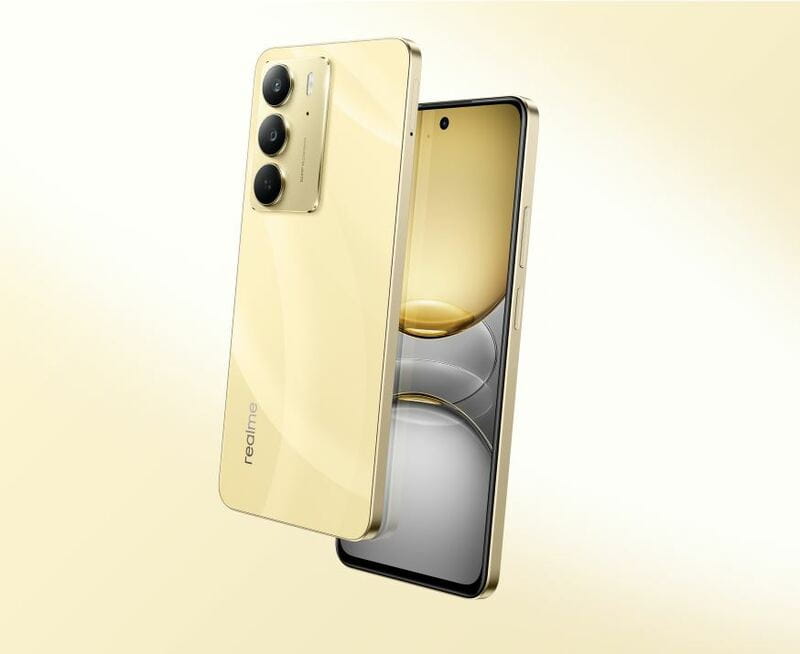 Смартфон Realme C75 8/256GB (RMX3941) Lightning Gold