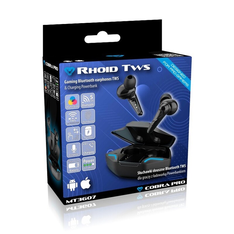 Bluetooth-гарнітура Media-Tech Cobra Pro Rhoid Black (MT3607)