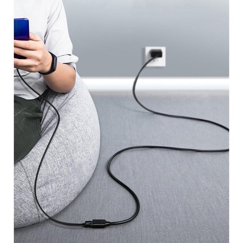 Кабель-удлинитель Ugreen US103 USB - USB (AM-AF), 3 м, Black (10317)