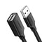 Фото - Кабель-удлинитель Ugreen US103 USB - USB (AM-AF), 3 м, Black (10317) | click.ua