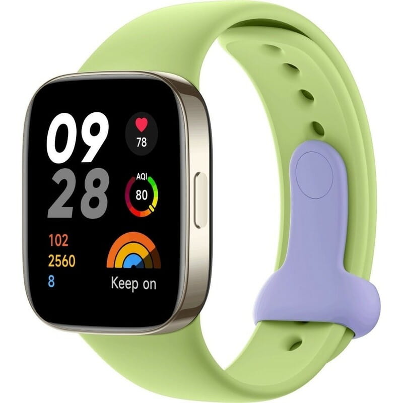 Ремінець Xiaomi Silicone Strap для Redmi Watch 3 Lime Green